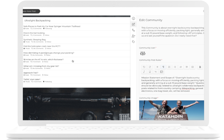 interactive community platform